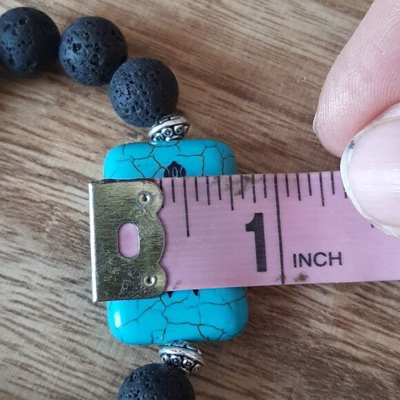 Sea Turtle Hawaiian Vibe Lava Diffuser Stretch Bracelet - Picture 6 of 6